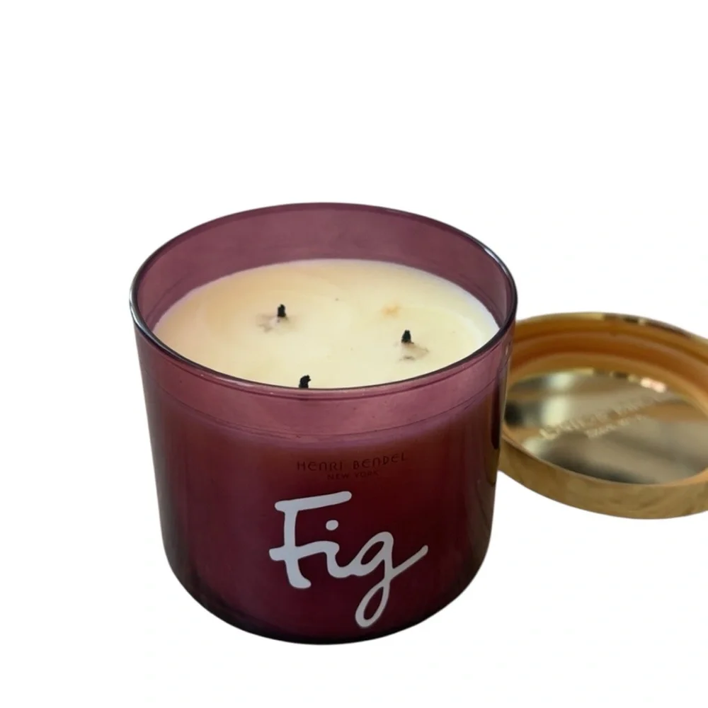 Henri Bendel New York‎ Fig Signature Collection 3 Wick Luxury Candle 14.5 Oz